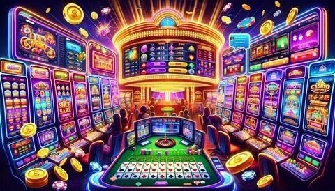 Halaman utama vegawin dengan kategori sportsbook dan slot online yang bisa dijelajahi
